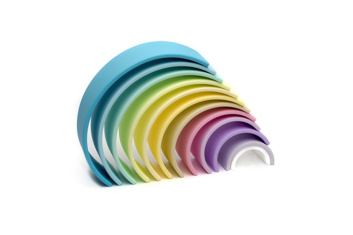 ARCOIRIS DE SILICONA 12 COLORES DËNA - Imagen 2