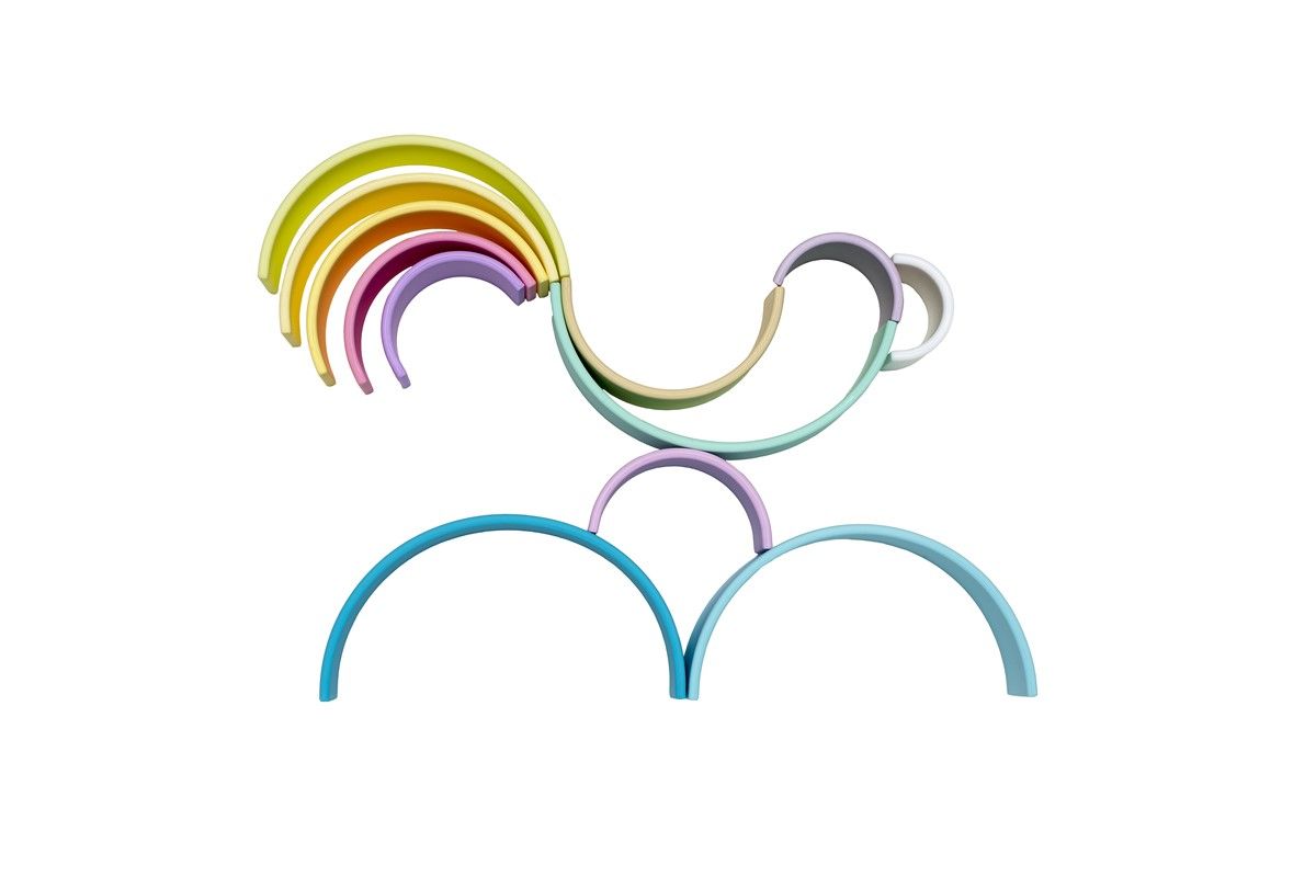 ARCOIRIS DE SILICONA 12 COLORES DËNA - Imagen 5