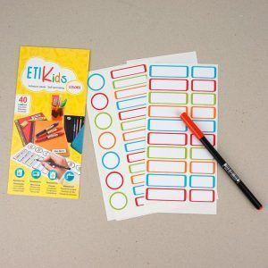 PACK 40 ETIQUETAS ADHESIVAS PARA OBJETOS MI PIPO