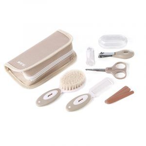 SET DE HIGIENE BASICO BEBE CON NECESER JANE