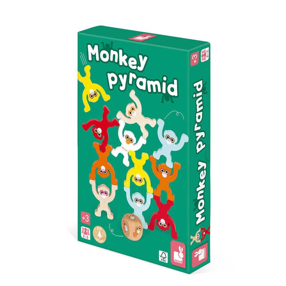 JUEGO PIRAMIDES DE MONOS JANOD