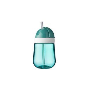 VASO CON PAJITA MIO 300 ML TURQUESA MEPAL