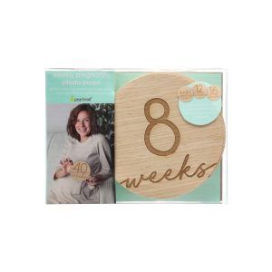 TARJETAS FOTOS DE EMBARAZO MADERA PEARHEAD