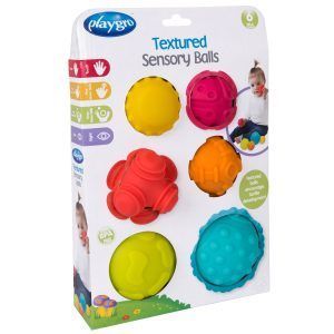PELOTAS SENSORIALES CON TEXTURAS PLAYGRO