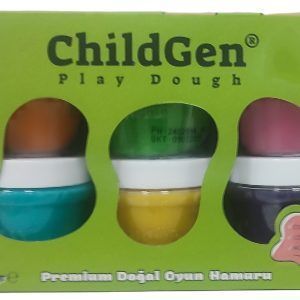 PLASTILINA (6 TARROS DE 125GR.) CHILDGEN