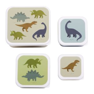 SET 4 CAJITAS ALMUERZO LITTLE LOVELY
