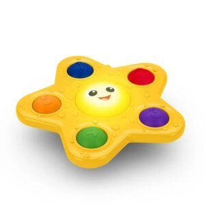JUGUETE SENSORIAL CON VENTOSA POP & GLOW STARFISH BABY EINSTEIN