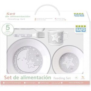 SET REGALO VAJILLA 5 PIEZAS SARO