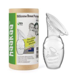 RECOLECTOR LECHE SILICONA 100ML HAAKAA