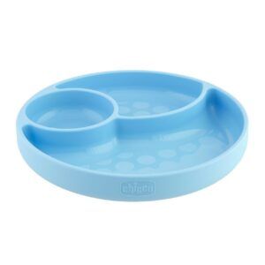 PLATO SILICONA CON DIVISIONES Y VENTOSA EASY CHICCO