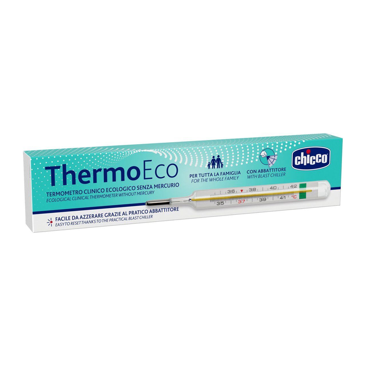 TERMOMETRO SIN MERCURIO THERMO ECO CHICCO