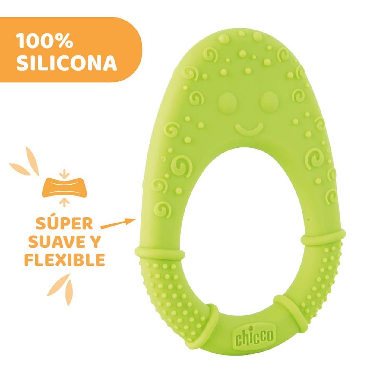 MORDEDOR SILICONA 2M+ SUPERSOFT CHICCO - Imagen 2
