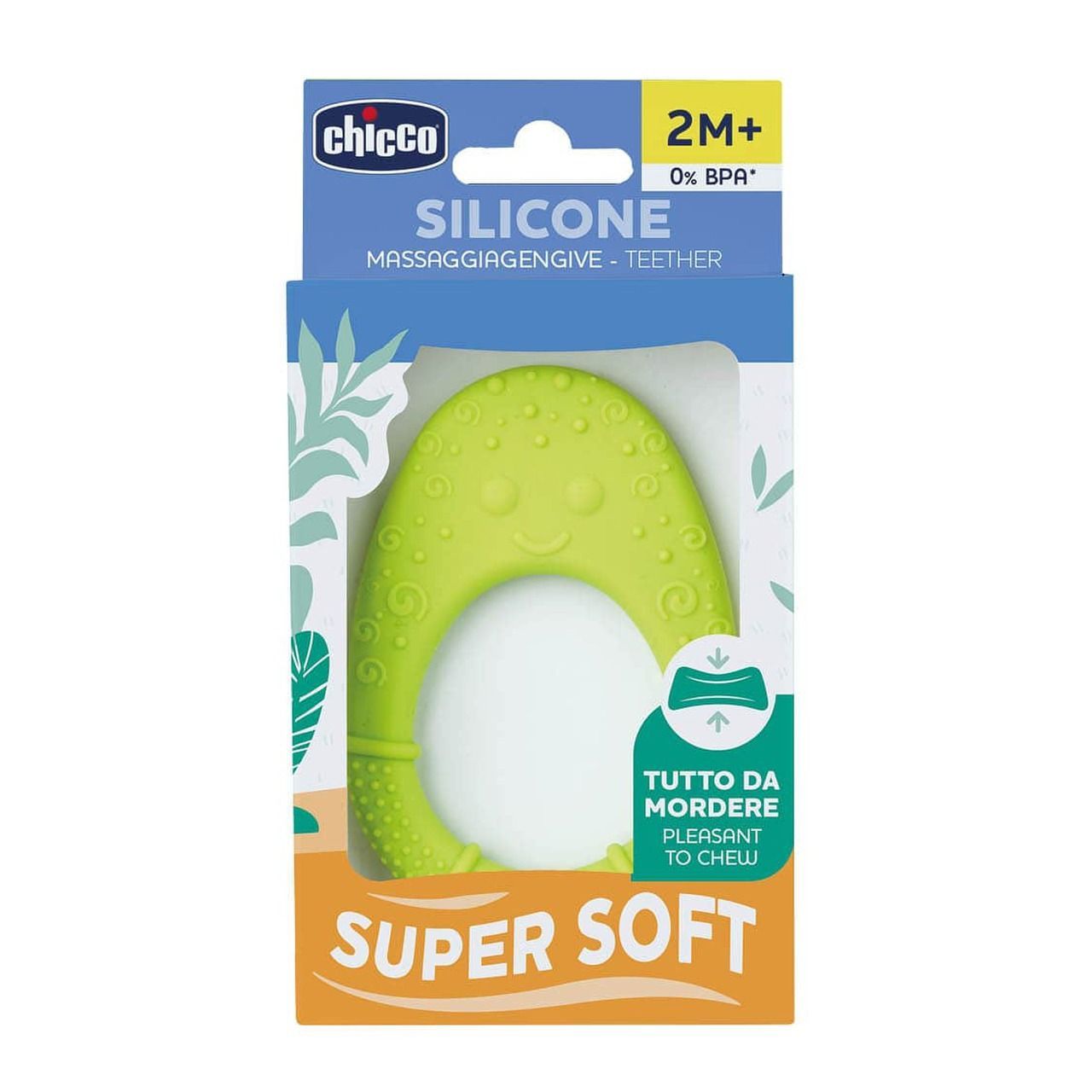 MORDEDOR SILICONA 2M+ SUPERSOFT CHICCO