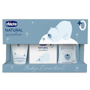 SET HIGIENE Y COSMETICA BABY ESSENTIAL NATURAL SENSATION CHICCO