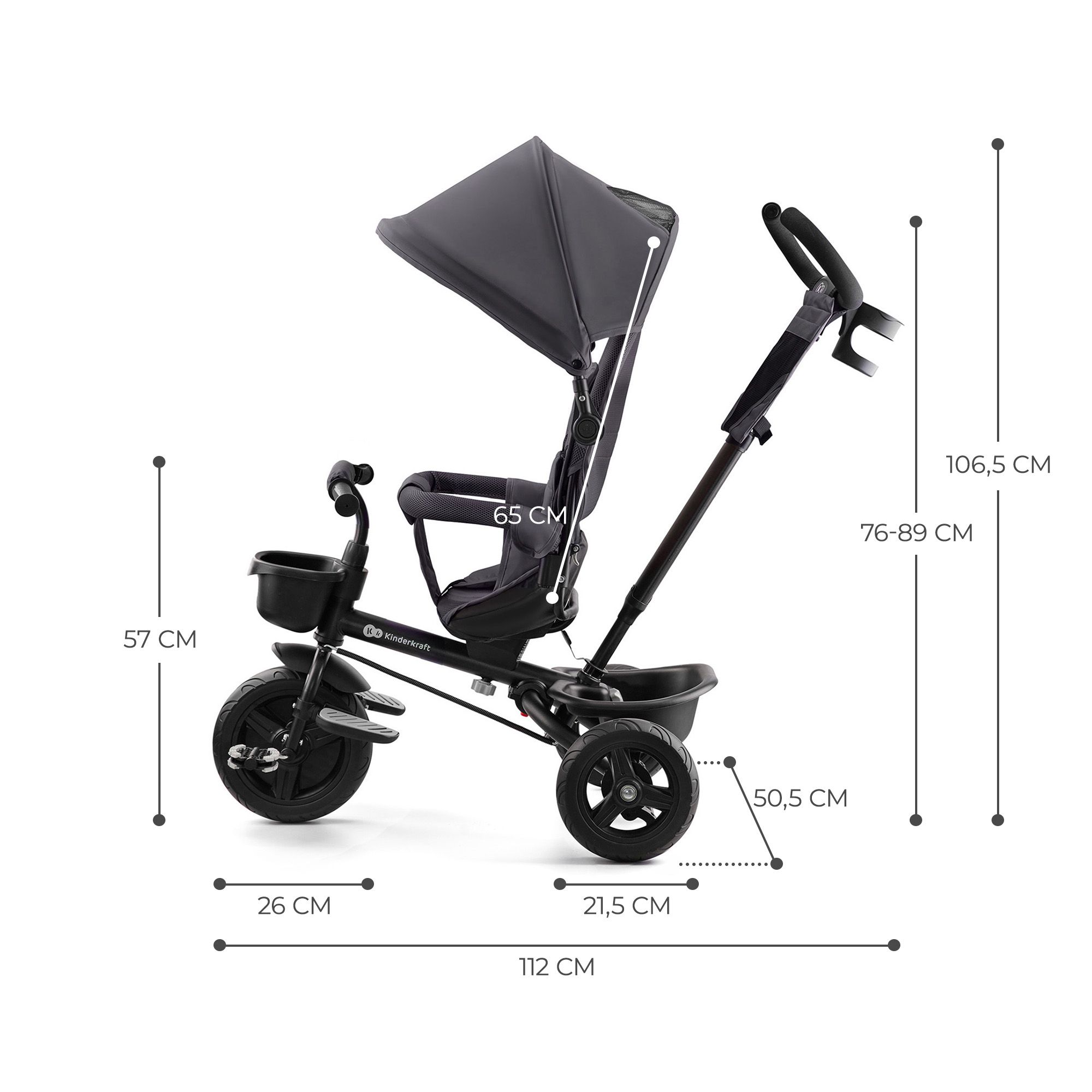 TRICICLO AVEO KINDERKRAFT - Imagen 8