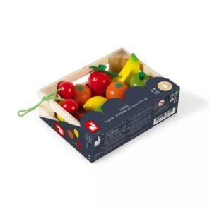 CAJA 12 FRUTAS MADERA JANOD