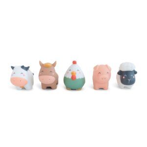 SET 5 JUGUETES BAÑO SARO