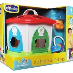 CASITA DE LOS ANIMALES 2 EN 1 CHICCO