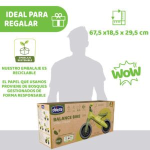 BICICLETA ECO+ BALANCE CHICCO