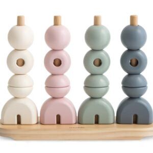 JUEGO APILADOR MADERA MULTIFORMAS MUSHIE