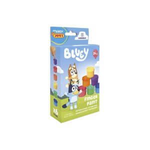 PINTURA DE DEDOS MY FIRST BLUEY 35ML 6 COLORES JOVI