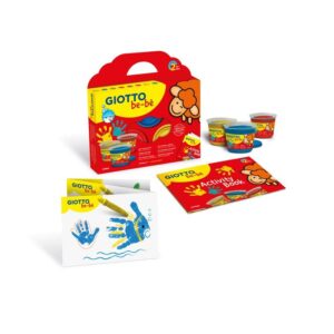 PINTURA DE DEDOS GIOTTO BE-BÉ 3 COLORES FILA