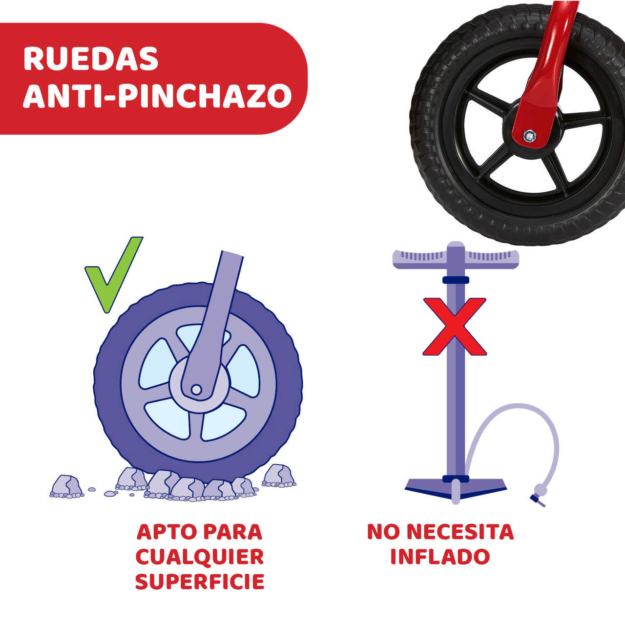 BICICLETA METAL SIN PEDALES FIRST BIKE CHICCO - Imagen 7