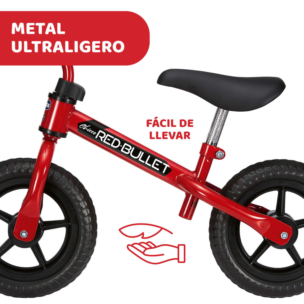 BICICLETA METAL SIN PEDALES FIRST BIKE CHICCO - Imagen 8