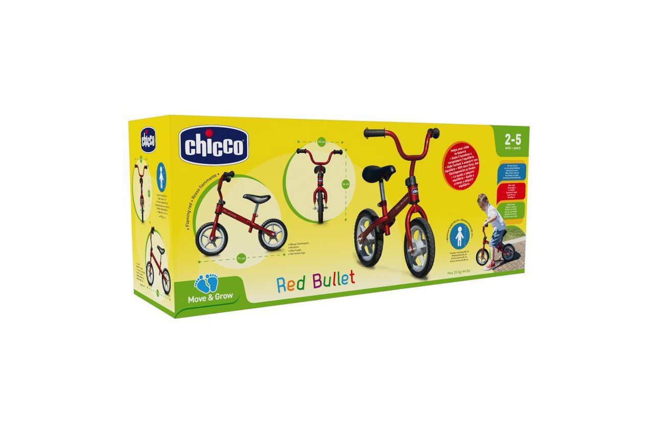 BICICLETA METAL SIN PEDALES FIRST BIKE CHICCO