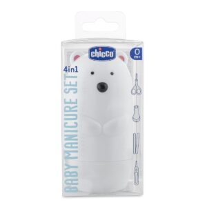 SET MANICURA OSO POLAR BLANCO CHICCO