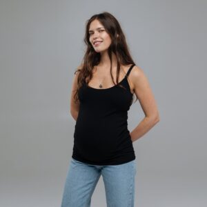 CAMISETA PREMAMÁ Y LACTANCIA TIRANTES LOVE & CARRY