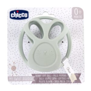 MORDEDOR PELOTA SILICONA CONEJITO CHICCO